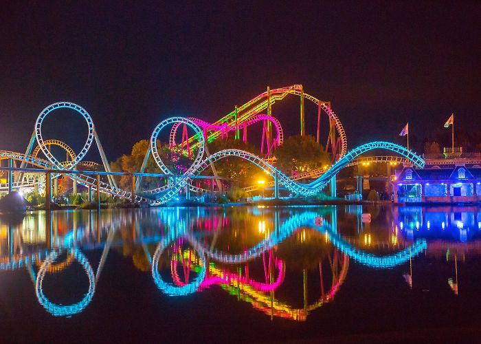 Heide Park Amusement Park in Northern Germany photo