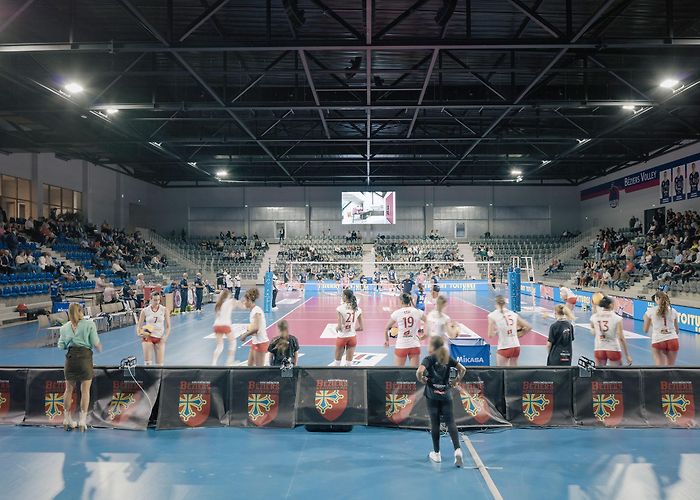 Mediterranee Stadium A building thought as an object. Sports Palace in Béziers by ... photo