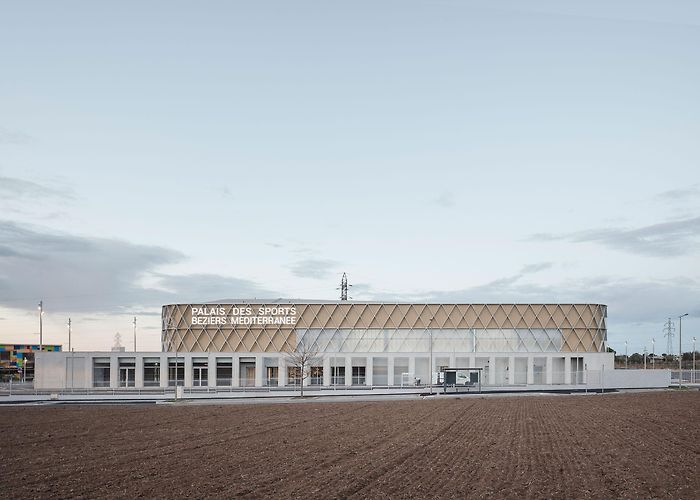 Mediterranee Stadium A building thought as an object. Sports Palace in Béziers by ... photo
