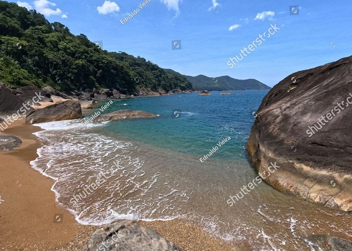 Toca Waterfall Ilhabela Island Photos and Images & Pictures | Shutterstock photo