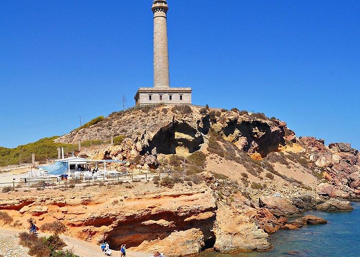 Faro de Cabo de Palos Faro del Cabo de Palos, Manga del Mar Menor, Galicia, ES ... photo