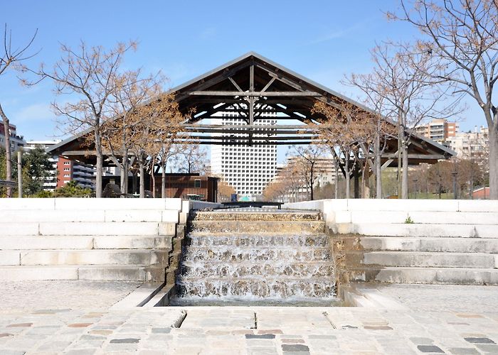 Parc du 26e Centenaire Parc du 26ème centenaire in Marseille - Symbol of humanity and ... photo