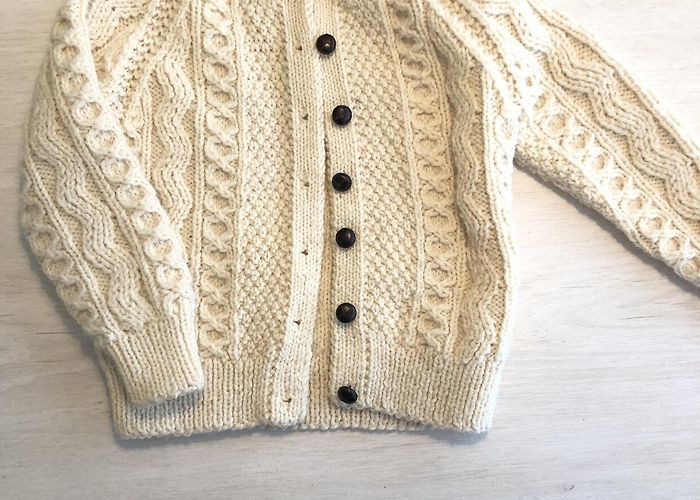 Blarney Woolen Mills Blarney Woolen Mills Irish Fisherman Cardigan photo