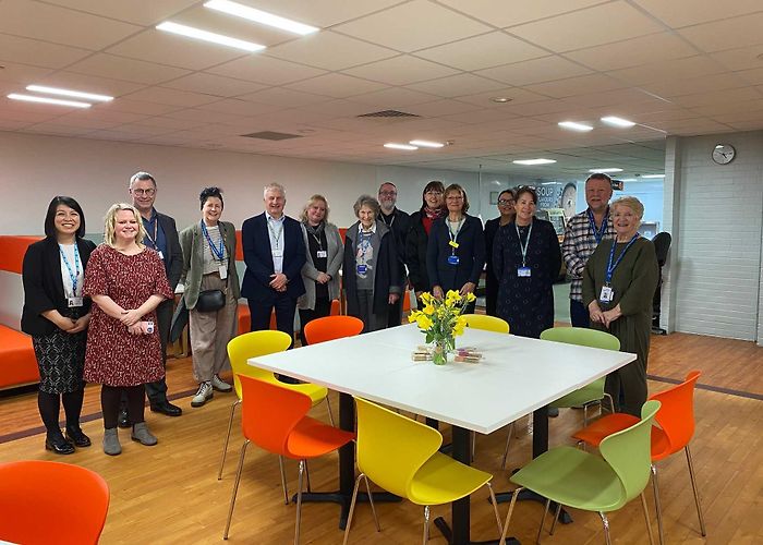 Eastbourne District General Hospital The Friends donate £10k towards Staff Restaurant and Coffee Shop ... photo