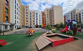 Ernaz Plus Apartments-Expo-Boulevard-6 Астана Exterior photo