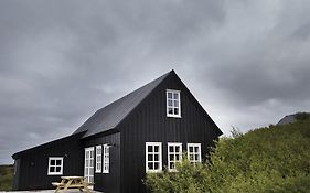 Вилла Black Timber House Боргарнес Exterior photo