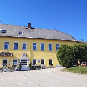 Отель Pension & Gasthof Erbgericht Hoehenlage 850M Мариенберг Exterior photo