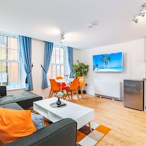 Central Apartment With 55” Smart Tv+Netflix Андовер Exterior photo