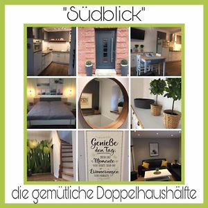 Апартаменты „Sudblick“ Gemutliche Doppelhaushalfte Lastrup Exterior photo