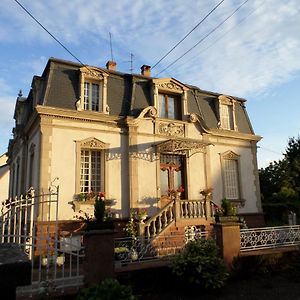 Chambre Individuelle A Lit Double Dans Une Maison De Maitre De 1904 Агно Exterior photo