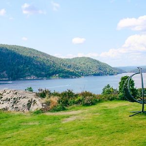 Вилла Modern Cabin With A Panoramic View Of The Oslo Fjord Nordre Frogn Exterior photo