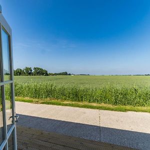 Вилла Recreatieboerderij Hoeve Noordveld Oude Bildtzijl Exterior photo