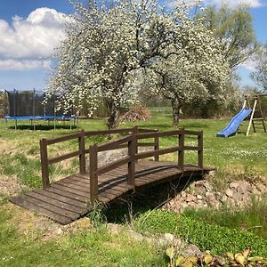 Вилла Familienfreundliche Unterkunft Direkt Am Nationalpark Unteres Odertal Criewen Exterior photo