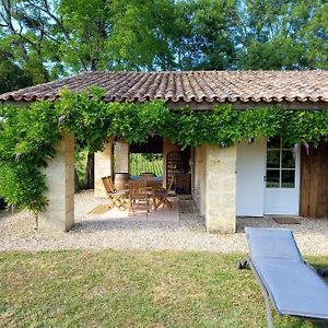 Вилла Maison Charmante Avec Jacuzzi A Saint Ciers De Canesse Exterior photo