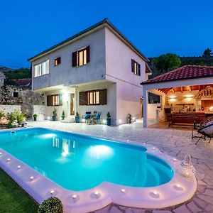 Вилла Family Friendly House With A Swimming Pool Oslje, Dubrovnik - 18381 Topolo Exterior photo