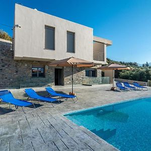 Modern Private Villa With Infinity Pool Ираклион Exterior photo