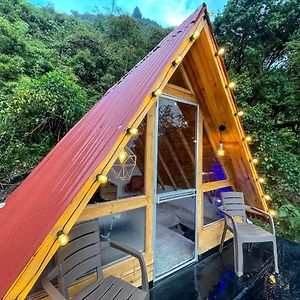 Palu Ecoaldea, Cabanas Glamping En Medio Del Bosque Тенхо Exterior photo