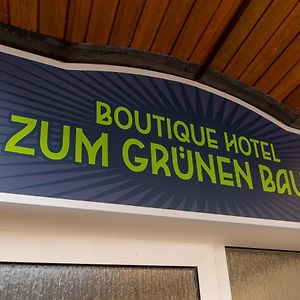 Boutique-Hotel Zum Grunen Baum Альценау Exterior photo