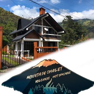 Вилла Mountain Chalet - Tungurahua Hot Springs/Aguas Termales Баньос Exterior photo