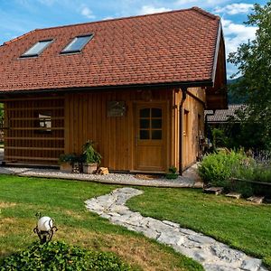 Вилла Glamping Happiness With Sauna And Natural Pool Ribnica Exterior photo