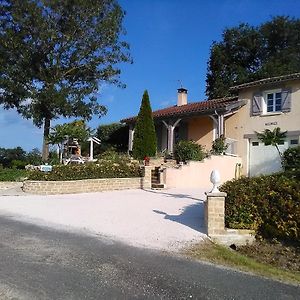 Вилла Maison De Charme A Lendou En Quercy Avec Vue Sur La Montagne Montlauzun Exterior photo