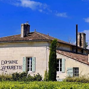 Bed and Breakfast Domaine L'Amourette Tizac-de-Curton Exterior photo