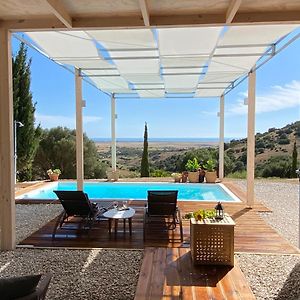 La Casa Del Vino, Lichtdurchflutete Villa Mit Pool, Atemberaubender Meerblick Ла-Муэла Exterior photo