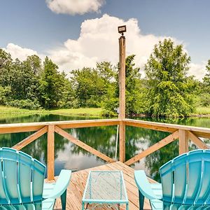 Вилла Secluded Broken Bow Escape With Fishing Pond And Pier! Exterior photo