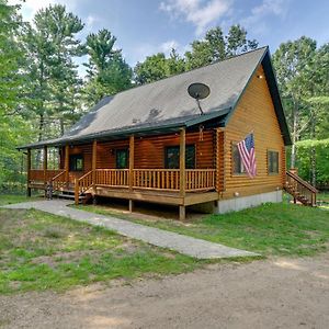 Вилла Cozy Arkdale Wood Cabin Near Petenwell Lake! New Rome Exterior photo