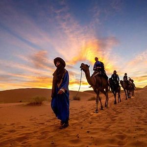 Отель Merzouga Luxury Sahara Camps Exterior photo