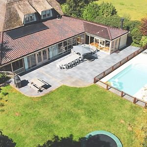 Beautiful American Style Villa With Heated Pool And Jacuzzi Херхюговард Exterior photo