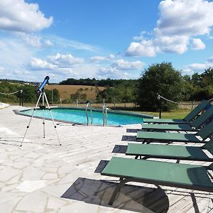 Вилла Gite Avec Piscine Chez Labaurie Marthon Exterior photo