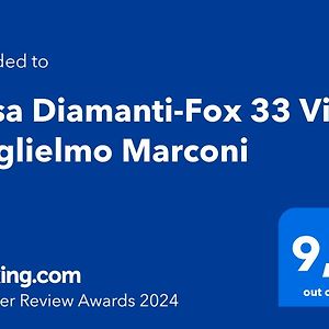 Апартаменты Casa Diamanti-Fox 33 Via Guglielmo Marconi Sonnino Exterior photo