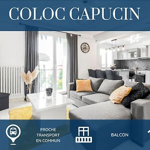 Coloc Capucin - Belle Colocation Avec 3 Chambres Independantes / Balcon Prive / Parking Collectif / Wifi Gratuit Аннемас Exterior photo