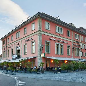 Hotel Rotes Haus Бругг Exterior photo