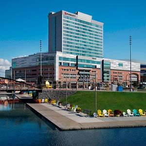 Отель Buffalo Marriott At Lecom Harborcenter Exterior photo