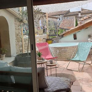 Вилла Maison Avec Jacuzzi Et Terrasse Sur Les Toits Brignon Exterior photo