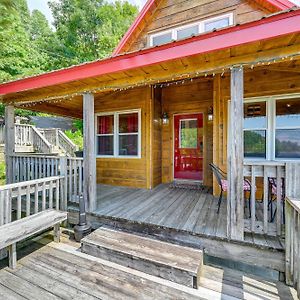 Вилла Warm And Cozy Cabin With Deck On Top Of The Blue Ridge Fancy Gap Exterior photo