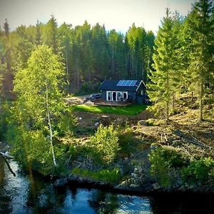 Water Front Scandinavian Forest View With No Neighbors Austmarka Exterior photo