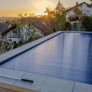 Вилла Luxurioses Haus Mit Pool, Nahe Schweizer Grenze Вайль-на-Рейне Exterior photo