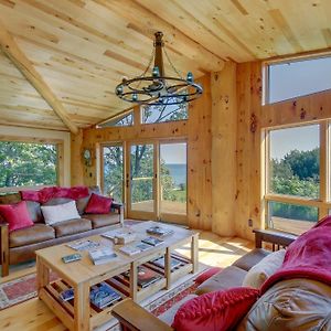 Вилла Idyllic Sturgeon Bay Cabin With Fire Pit And View Exterior photo