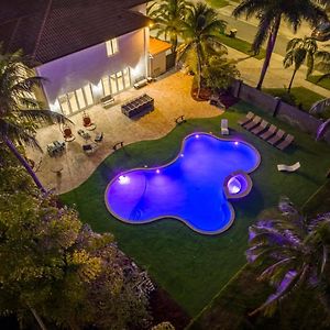 5000 Square Ft Beautiful Mansion W 6Br Hot Tub Playground Movie Theater & Game Room Дания-Бич Exterior photo