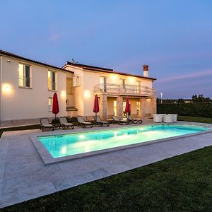 Villa Bincila For 12 People Near Porec With Sea View & Beautiful Garden Labinci Exterior photo