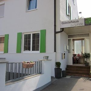 Отель Gastehaus Zur Linde Ингольштадт Exterior photo