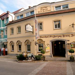 Отель Gasthof Erzherzog Franz Ferdinand Markt Sankt Florian Exterior photo