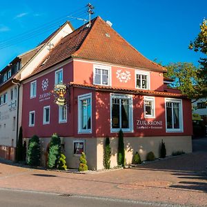 Landhotel Restaurant Zur Krone Gottenheim Exterior photo