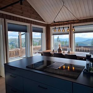 Вилла Cabin With An Amazing View At Lifjell Exterior photo