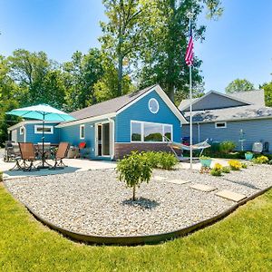 Вилла Belle Center Retreat On Indian Lake With Boat Dock! Lakeview Exterior photo