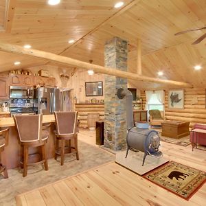 Вилла Unique Maine Log Cabin With Trout Ponds And Sauna! Freedom Exterior photo