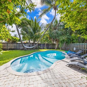 Escape To Newly Remodeled Home In The Heart Fort Lauderdale With Private Pool Exterior photo